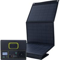 Pack station d'énergie portative IZYWATT 150 – Panneau solaire pliant 30W – 3 modes de charge – Autonomie 146Wh – Pour camping et randonnée – Mundus