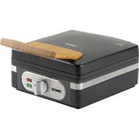 Domo DO9275W gofrera negra 1400 W cocción rápida