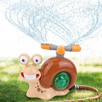 Arroseur d'eau, Jouets D'arrosage pour Enfants, Jouets d'eau D'extérieur pour Enfants avec 2 Accessoires pour Fixation De Tuyau, Jeux D'arrosage pour Extérieur, Pelouse, Jardin