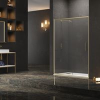 Nicchia doccia 140 cm oro satinato KEF4000 kamalu