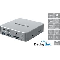 HUB Switch CONCEPTRONIC DONN25G Plata