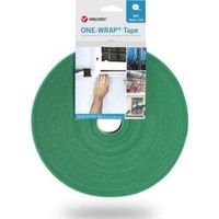 Velcro Ruban ONE-WRAP vert 10 mm x 25 m