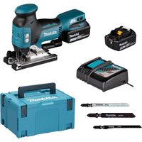 Makita Akku-Pendelhubstichsäge DJV181RTJ, 18V, 2x 5,0 Ah + Ladegerät im MAKPAC
