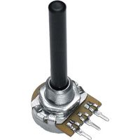 Potentiomètre rotatif logarithmique OMEG 9819 mono 0.2 W 22 kΩ 1 pc(s) X820721