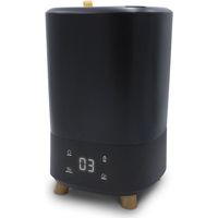 Humidificateur SOLNAN Noir air&me, Humidificateur à Vapeur froide par ultrasons d'une puissance de 0.28 L/heure