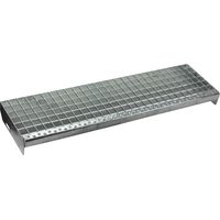 Gitterroststufen Metallgitter Treppenstufen vers. Größen MW 33x33 mm Befestigung