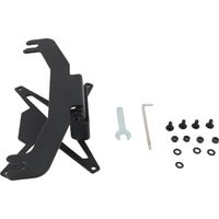 Supporto universale pieghevole per targa, supporto anteriore pieghevole per verricello per pickup, veicoli fuoristrada, guida Hawse da 10 pollici