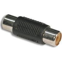 Adaptador RCA Hembras A RCA Hembra Recto Mono