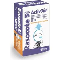 Rasocote 5 plus activ air light rasante bianco a base gesso e calce 25kg