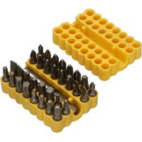 Embouts BIT33 en acier Cr.V, 33 pièces