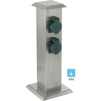 Eglo GARTEN-STECKDOSENSÄULE EDELST. (90748 PARK 4 24R406)