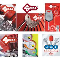 Chiave Piatta Gentili CIL1 Silca Ottone Nichelato 5 Pezzi