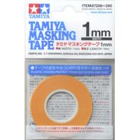 TAMIYA TAM87206 87206 - Nastro per mascheratura, 1 mm/18 m, accessorio per modellismo