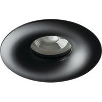 Kanlux – Spot encastrable de salle de bain IP65 noir mat – Éclairage fixe 220-240V – Compatible ampoules GU10 jusqu'à 10W – Design élégant