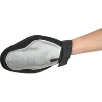 Gant de toilettage double face 2 en1 pour chien - zolux