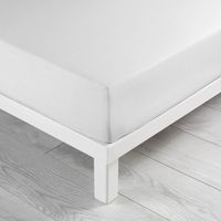 Douceur D'Intérieur – Drap housse 160x200 cm en 100% coton – Bonnet 25 cm – Densité 57 fils/cm² – Lavable à 40° – Douceur et confort