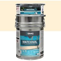 Peinture piscine Matcosol sable 13.5L – Résine époxy bi-composant – Grande résistance au chlore – Imperméabilisant béton et polyester – GMC