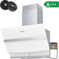 CIARRA Campana extractora inclinada 60cm 650m3/h Clase A+++ 736NWH60