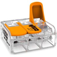 WAGO 221-613 - Morsetto di giunzione COMPACT per tutti i tipi di conduttore max. 6 mm - 3 conduttori