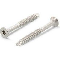 Vis à bois TF Torx super-drill autoperceuse - Longueur: 80 - Qualite Inox: A2 - Diamètre: 5