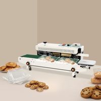 FR 900 Continuous Sealer Horizontal Constant Heat Plastic Bag Sealing Machine UK