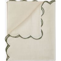 Nappe en coton Usnavy de 170x250 cm SKLUM Vert Choux