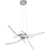 LAMPADA SOSP LED TRATTI 35W 4000K 3150LM SILVER 4L