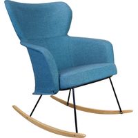 Schaukelstuhl Pärumm Kamil 68,5x82x86,5 cm Aquamarin