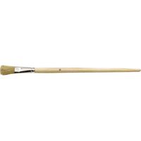 Pinsel Lyoner flach Gr. 4 mit heller Chinaborste