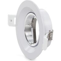 Ring Downlight Runden GU10 Ø92Mm - Weiß