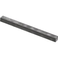 Tige carrée lisse 7mm de longueur 1000mm en acier brut DUVAL 34 1001 4700