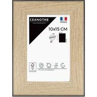 Cornice foto Ceanothe Newton 10 x 15 cm Legno e Nero