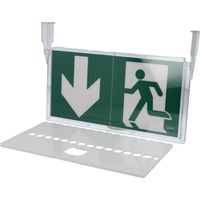 Support plaque verticale "drapeau" pour BAES Lumio