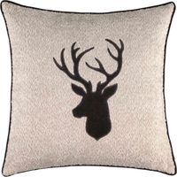 SPORTALM KITZBÜHEL Funda de cojín decorativo BOUCLÈ DEER - 1 unidad 50x50 cm, arena