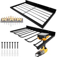 Lntyq Support Mural pour Outils Electriques, Porte Outils Mural, Support D'outils Electriques, Organiseur D'outils Electriques, Support Mural pour Perceuse de Garage, Rangement Outils Mural