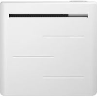 Weißer Keramik-Trägheitsheizkörper - AMAROC - 2000 W - 91 x 58,5 x 11,2 cm - 3 integrierte Programme - Fenstererkennung NOIROT