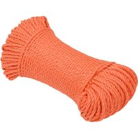 Corde de travail Orange 8 mm 250 m Polypropylène