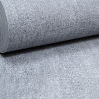 Plain Grey Wallpaper Textured Quality Vinyl Slightly Imperfect Paste The Wall