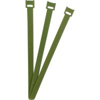 FASTECH® Collier de serrage auto-agrippant pour grouper partie velours et partie agrippante (L x l) 250 mm x 13 mm vert