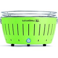 LotusGrill XL Vert Barbecue sans fumée rapide et sûr