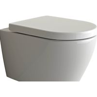 WC-Sitz Bernstein U1002 Softclose Ersatzdeckel Weiß glänzend