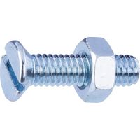Boulon Tf Fendue Az 4x16 Fixation Polyvalente Fendue Zinguée - Fixpro
