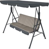 Rocking chair hawaii marron 165x125xH184 cm