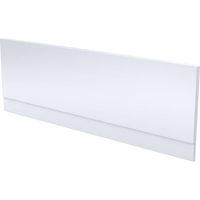 Nuie White Acrylic 1600mm Bath Front Panel - PAN139