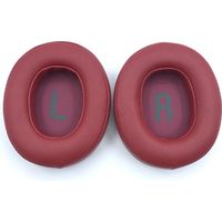 Coussinets d'oreille de rechange compatibles avec les casques sans fil Bluetooth supra-auriculaires JBL Tune T700BT, JBL Tune T710, JBL Tune T720, JBL Tune T750BTNC et JBL Tune T760NC. (Couleur : roug