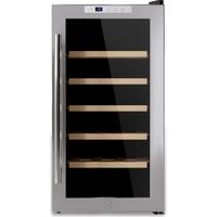 Cave à vin de service 18 bouteilles CAVC18 – Capacité 50 L – Réglage électronique 11°C à 18°C – Système anti-vibration – Maison Cavist