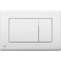 Plaque de commande pour WC suspendu, Blanc brillant (M270)