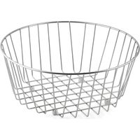 Weis Spülkorb Cestello per lav, Acciaio Inossidabile, Argento, 37 x 37 x 14 cm