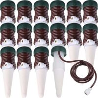 Bâtonnets d'arrosage Ulisem, système d'arrosage automatique, arrosage goutte à goutte automatique pour plantes, libération lente pour plantes d'intérieur ou d'extérieur (lot de 16)