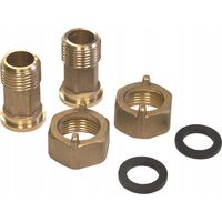 Raccord Goshe 5901812302786 laiton résistant corrosion 19.5 mm
